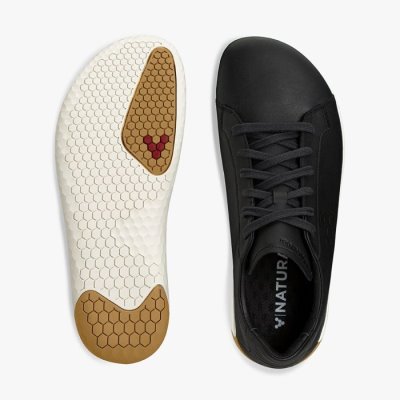 Vivobarefoot Geo Court - Dámské Sálové Boty Černé (TWP985201)